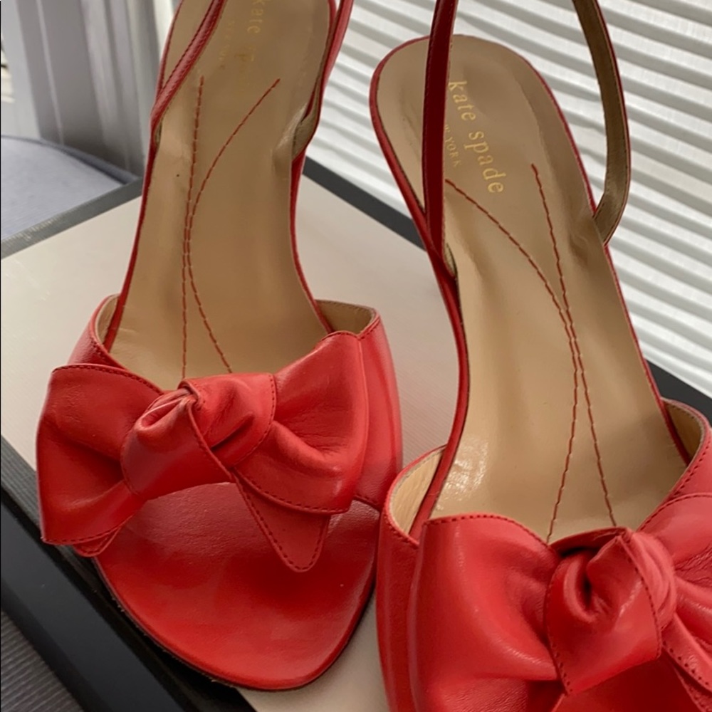 Kate Spade sling back shoes